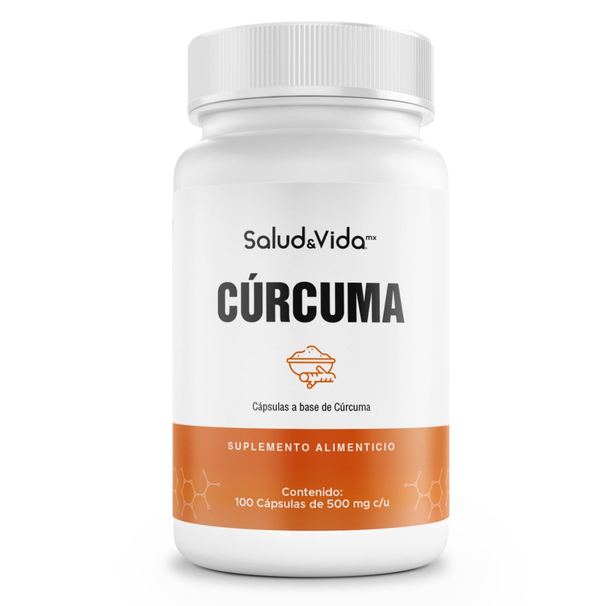 Curcuma 500mg - SaludVida México