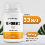 Fenogreco 500mg - SaludVida México