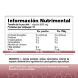 L-Arginina Pura 650mg - SaludVida México