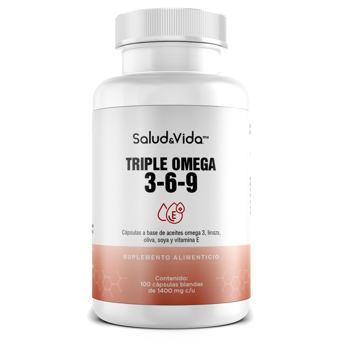 Triple Omega 3-6-9 1400mg - SaludVida México